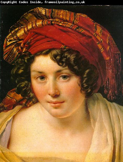 Anne-Louis Girodet-Trioson A Woman in a Turban